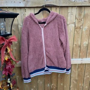 SHEIN fluffy hoodie